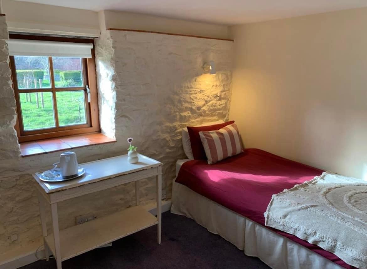 Garden Lodge: bedroom