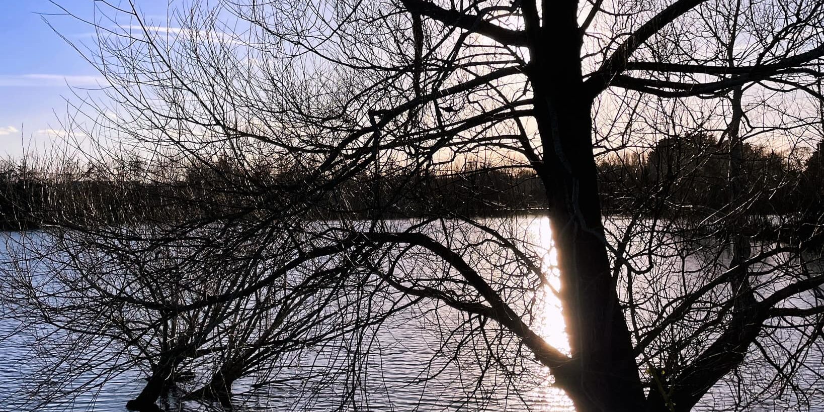 Lake in surrounding area, Sutton Courtenay